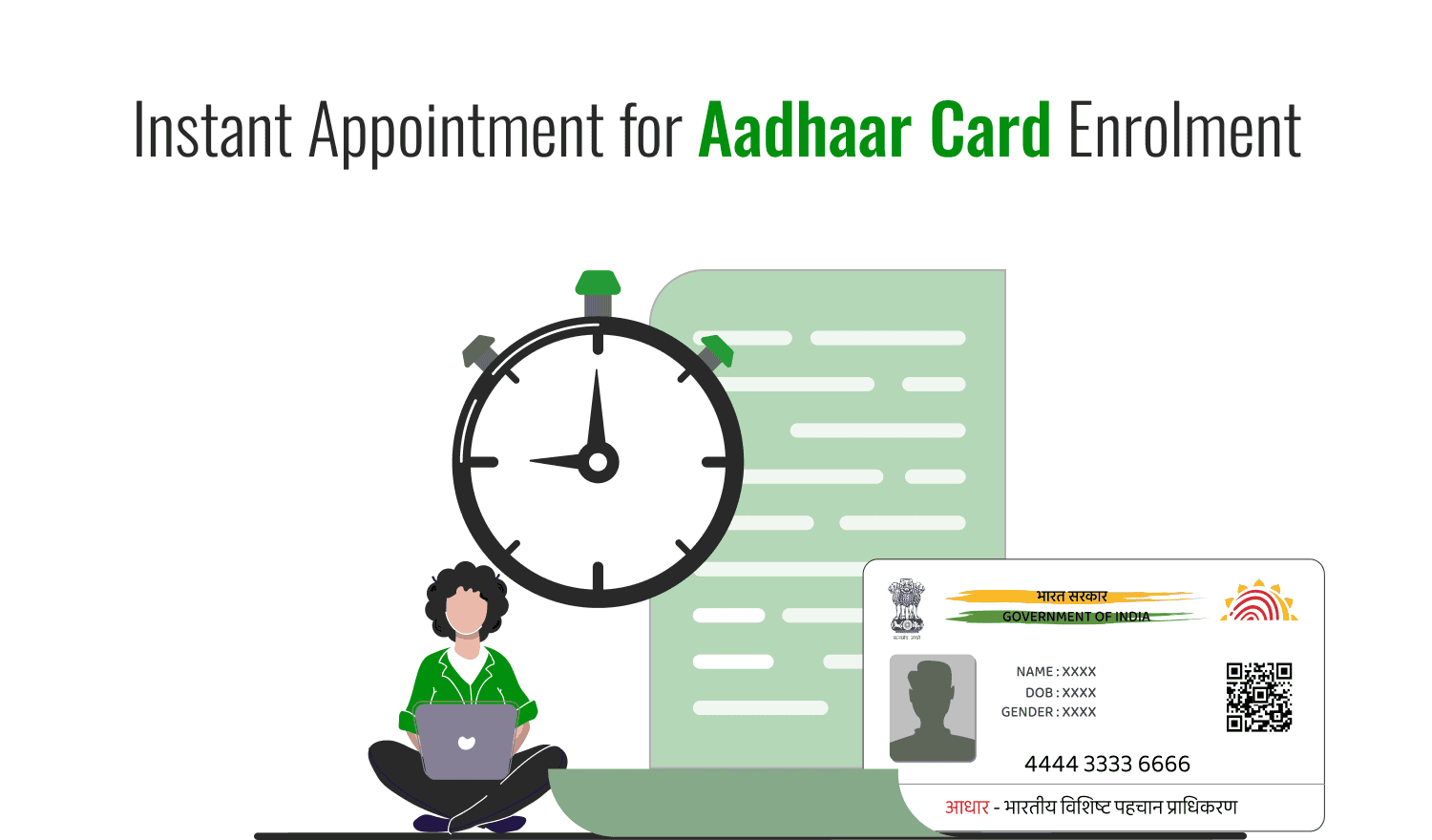 Instant Appointment for Aadhaar Card Enrolment - How to Book?